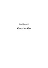 Good to Go, for voices - Score