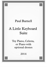 A Little Keyboard Suite, for toy piano, celesta or piano