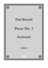 Pacer No.3, for keyboard