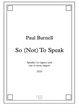 So (Not) To Speak