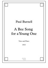 A Bee Song for a Young One, for Voice and Piano