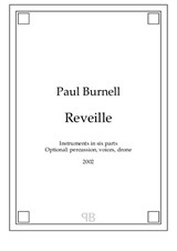 Reveille, for instruments in six parts - Score and Parts