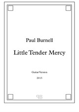 Little Tender Mercy, for guitar